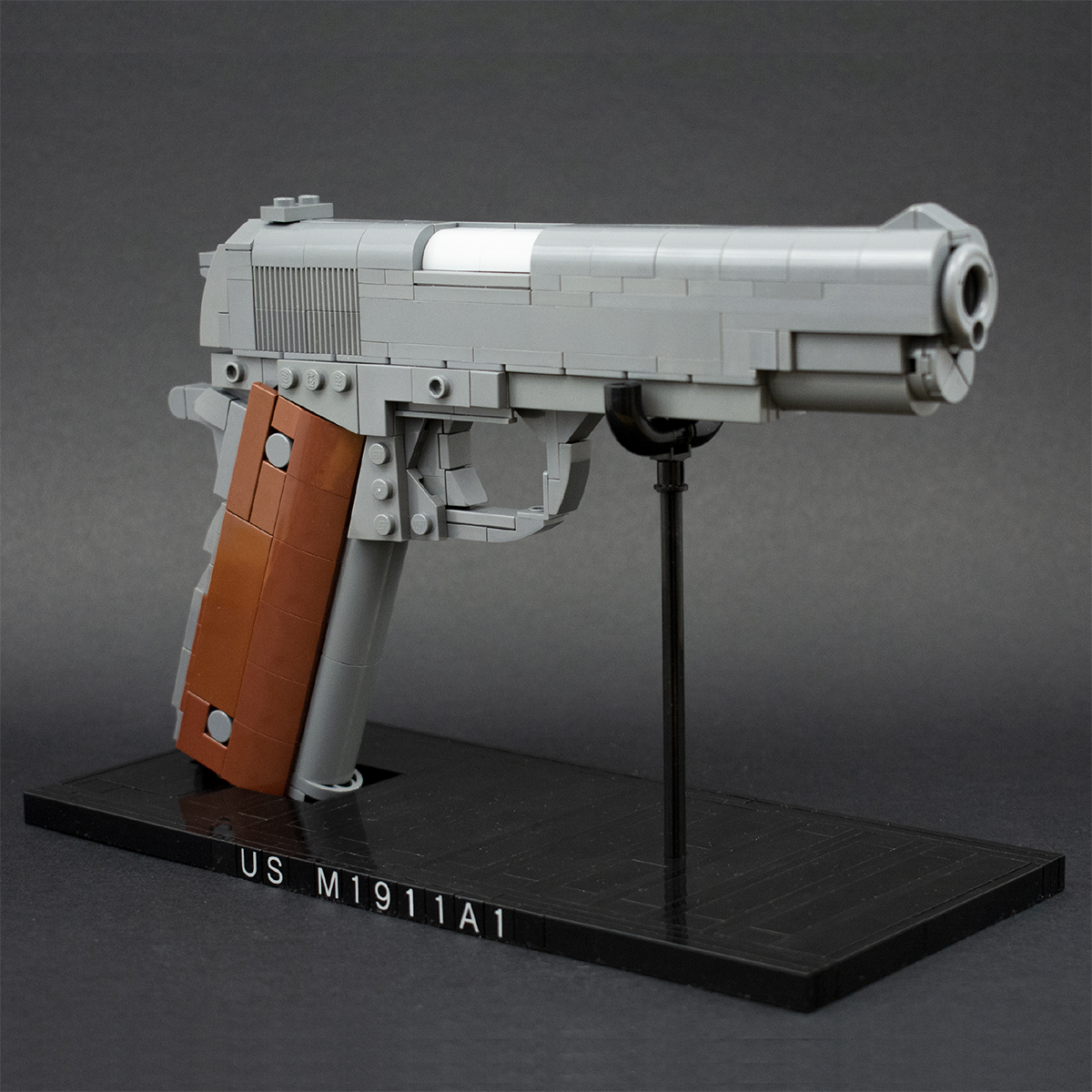 Instructions for Custom LEGO M1911A1 Pistol | Brick Replicas